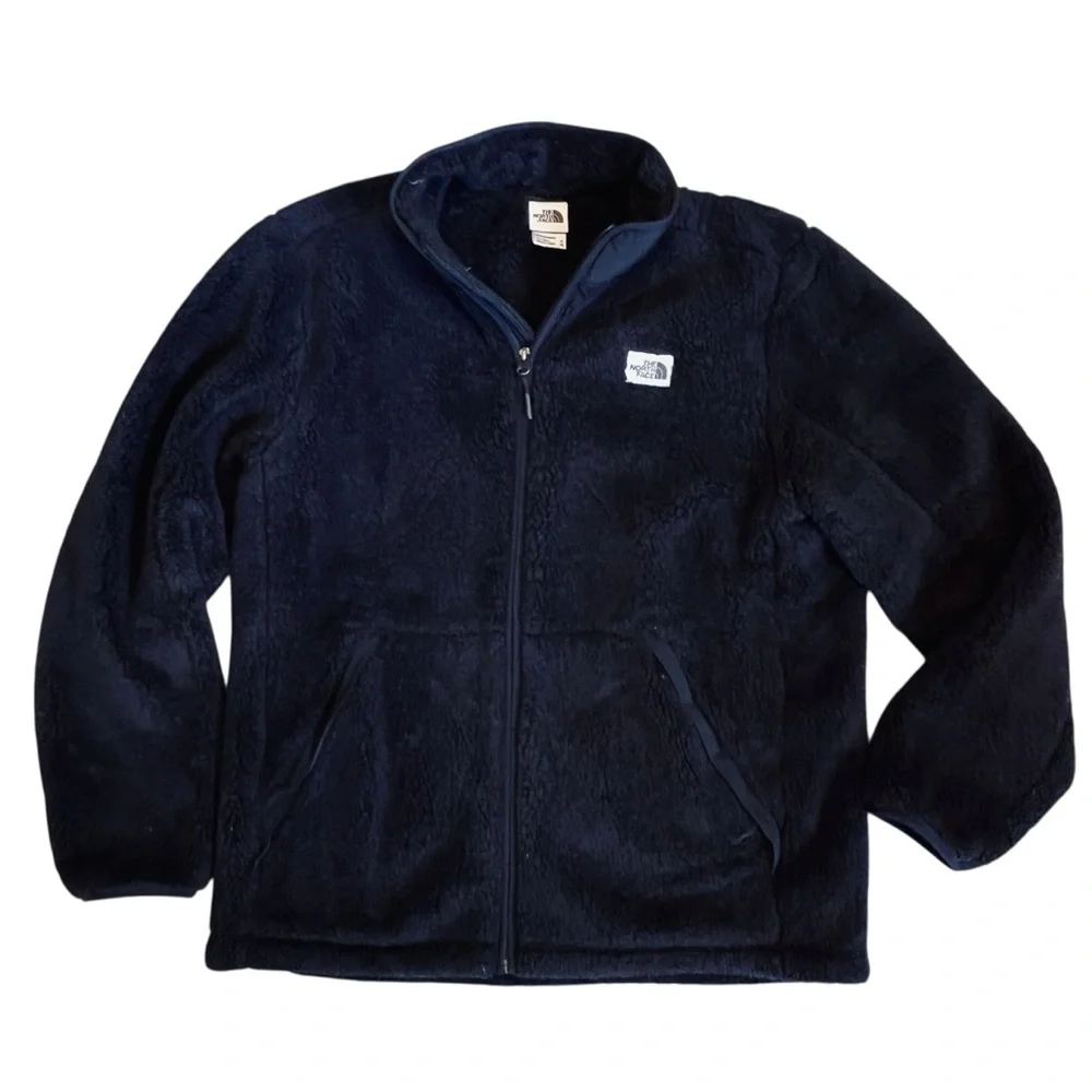 The North Face Men’s Sz XL Black Sherpa Fleece Full Zip Jacket